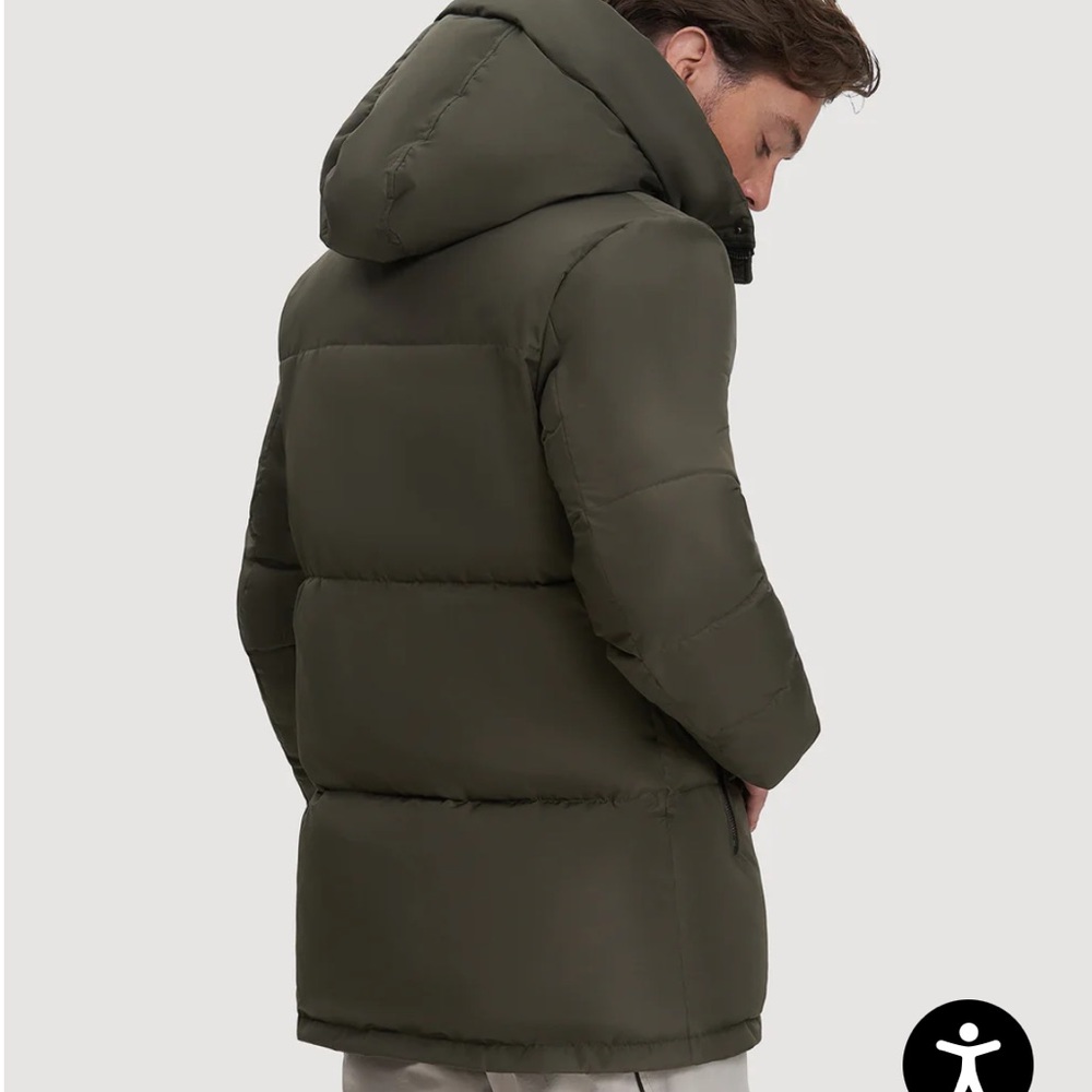 NOIZE Vegan Mid-Length Puffer Jacket